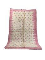 Tapis Marocain en Laine – Pink Blossom