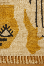 Tapis Harmonie Abstraite | Tapis marocain en laine fait main