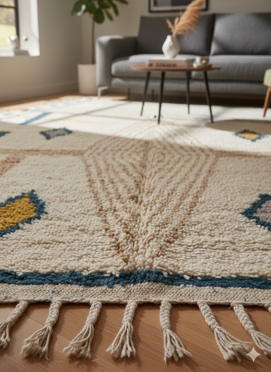Tapis Traditionnel Style Moderne |L'Équilibre Parfait entre Tradition et Minimalisme