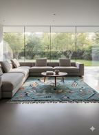 Tapis Traditionnel Style Moderne |L'Équilibre Parfait entre Tradition et Minimalisme