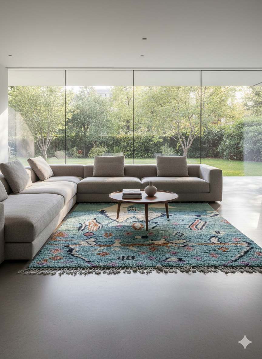 Tapis Traditionnel Style Moderne |L'Équilibre Parfait entre Tradition et Minimalisme